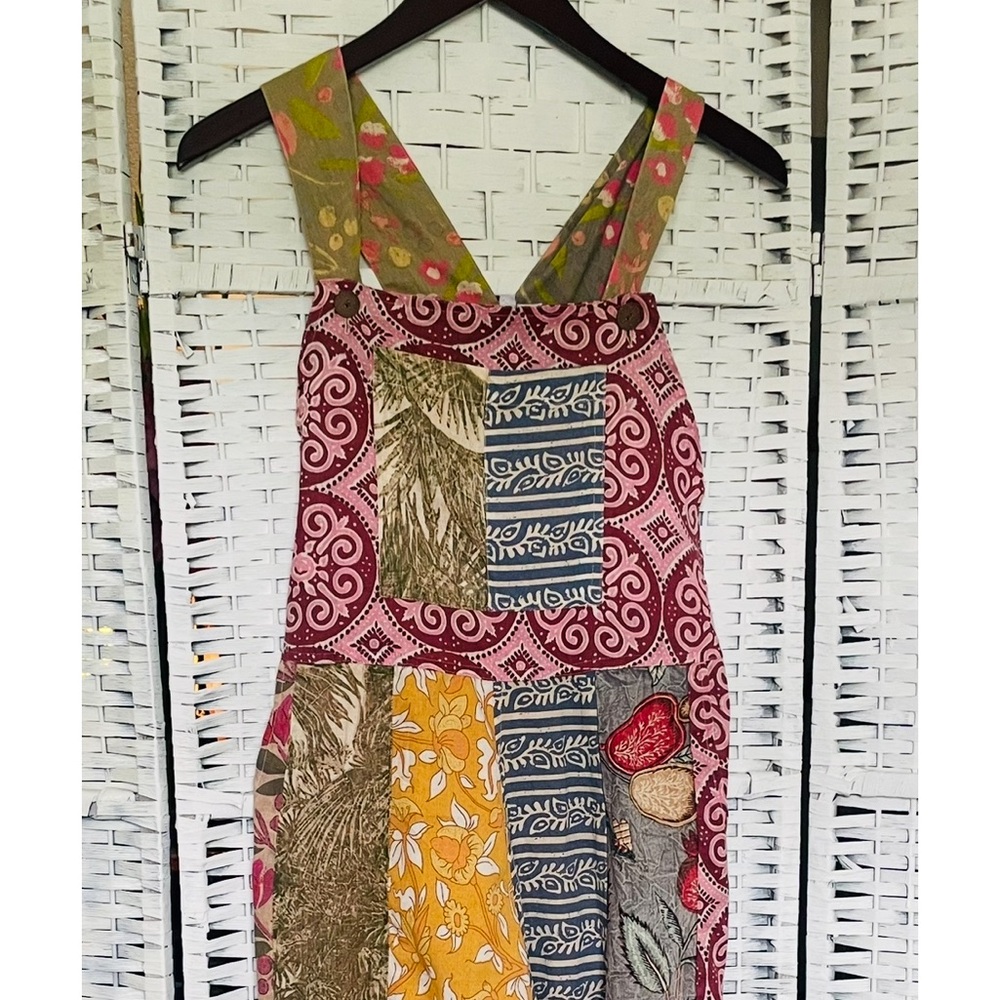 Colorful Kantha Overalls/Jumper